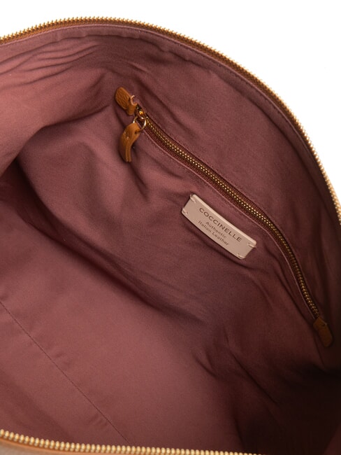 ALPHA Bolsa de compras de cuero martillado CUIR - Bolsos Mujer