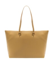 COCCINELLE ALPHA Bolsa de compras de cuero martillado beige fresco - Bolsos Mujer - 3