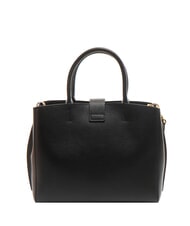 COCCINELLE ALBA Bolso de mano de cuero martillado negro - Bolsos Mujer - 3
