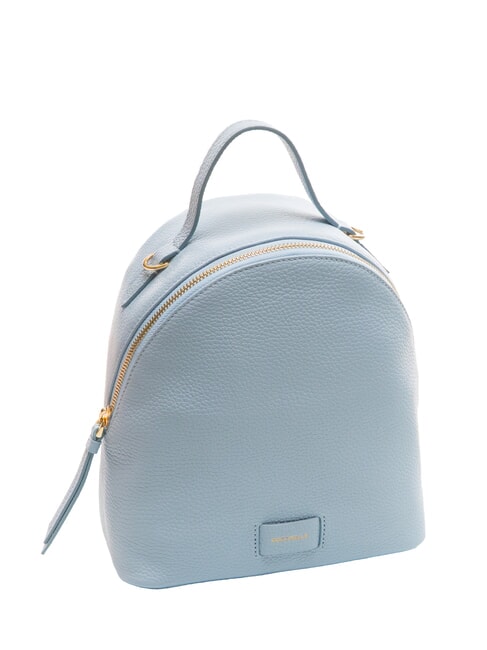 VOILE Mini mochila en piel martillada niebla azul - Bolsos Mujer