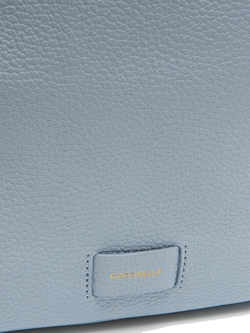 VOILE Mini mochila en piel martillada niebla azul - Bolsos Mujer