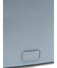 COCCINELLE VOILE Mini mochila en piel martillada niebla azul - Bolsos Mujer - 3