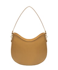 COCCINELLE ALPHA Bolso de hombro de piel martillada beige fresco - Bolsos Mujer - 3