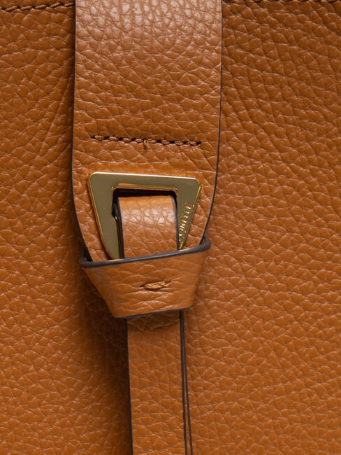 ALBA Bolso de mano de cuero martillado CUIR - Bolsos Mujer