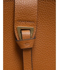 COCCINELLE ALBA Bolso de mano de cuero martillado CUIR - Bolsos Mujer - 5