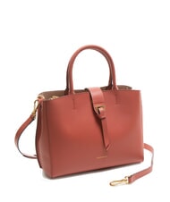 COCCINELLE ALBA Bolso de mano de cuero martillado maceta - Bolsos Mujer - 2