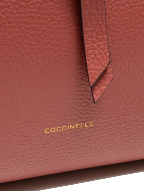 ALBA Bolso de mano de cuero martillado maceta - Bolsos Mujer