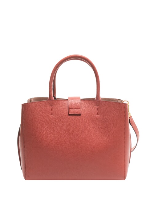 ALBA Bolso de mano de cuero martillado maceta - Bolsos Mujer