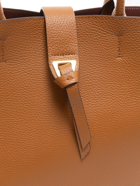 ALBA Bolso de hombro de piel martillada CUIR - Bolsos Mujer