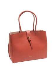 COCCINELLE ALBA Bolso de hombro de piel martillada maceta - Bolsos Mujer - 2