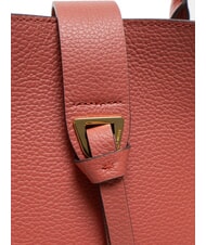 COCCINELLE ALBA Bolso de hombro de piel martillada maceta - Bolsos Mujer - 5