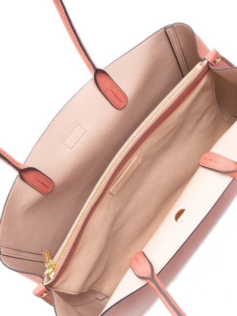 ALBA Bolso de hombro de piel martillada maceta - Bolsos Mujer