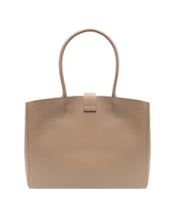 COCCINELLE ALBA Bolso de hombro de piel martillada rosa polvo - Bolsos Mujer - 3