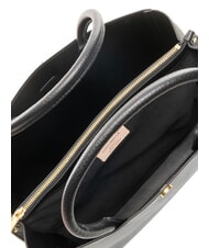 COCCINELLE ALBA Bolso de hombro de piel martillada negro - Bolsos Mujer - 7