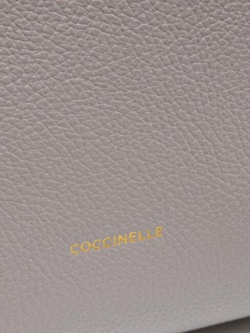 KLICHE Bolso de piel con bandolera gris claro - Bolsos Mujer