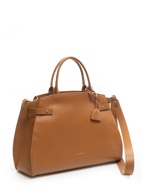 KLICHE Bolso de mano de piel martillada CUIR - Bolsos Mujer