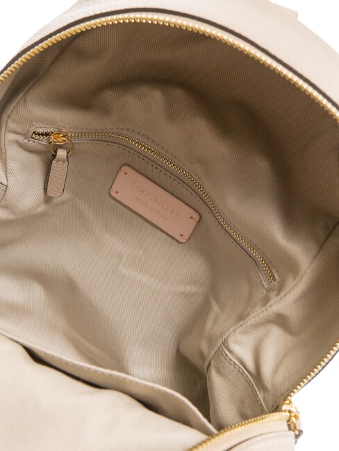 JEN Mochila de cuero martillado rosa polvo - Bolsos Mujer