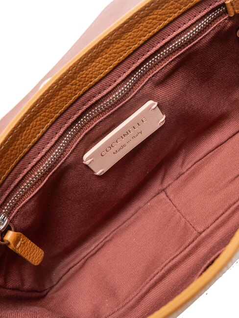 ARIES Bolso de hombro de piel martillada CUIR - Bolsos Mujer