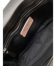 COCCINELLE ARIES Bolso de hombro de piel martillada negro - Bolsos Mujer - 6