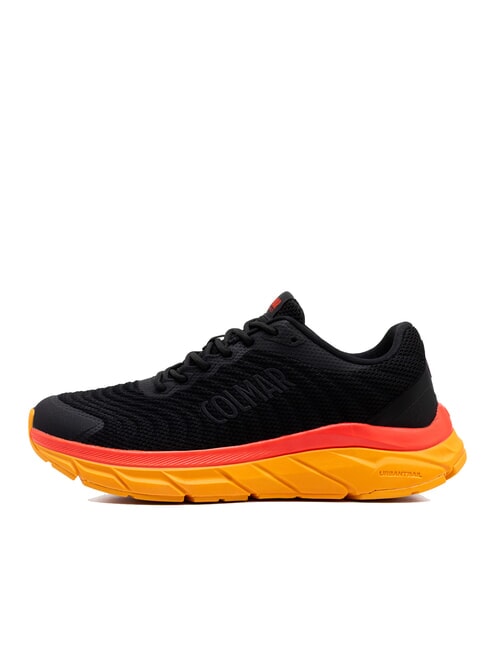 URBANTRAIL COLORS Zapatillas negro-naranja-rojo brillante - Zapatos unisex