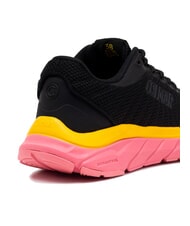 COLMAR URBANTRAIL COLORS Zapatillas negro-rosa brillante/amarillo brillante - Zapatos unisex - 5