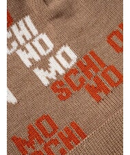 MOSCHINO LOGO BICOLOR Sombrero con puños - Sombreros