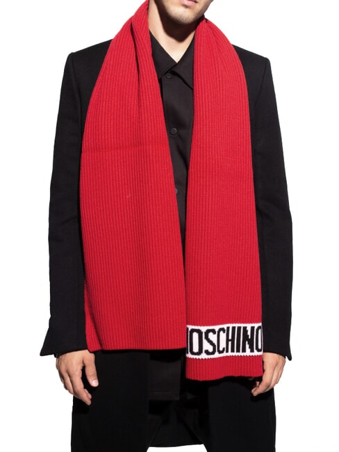 LOGO Bufanda acanalada rojo - Bufandas