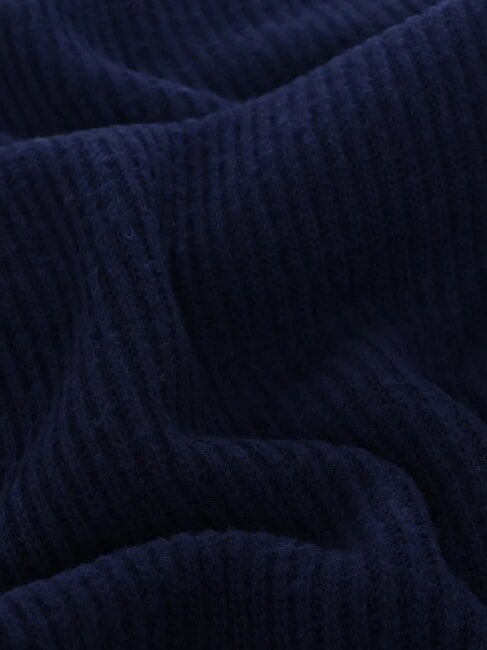 LOGO Bufanda acanalada azul - Bufandas