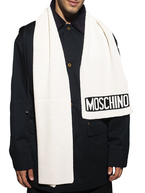 LOGO Bufanda acanalada crema - Bufandas