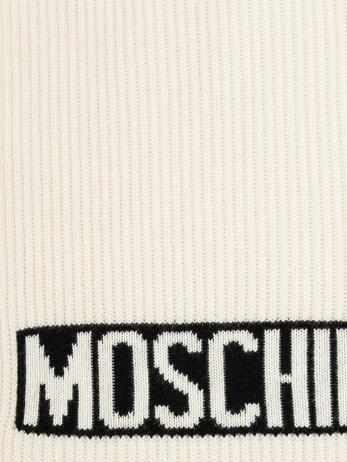 LOGO Bufanda acanalada crema - Bufandas