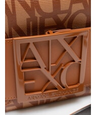 ARMANI EXCHANGE LOGO ALL OVER Casas de habitación leva. rosas/coche. cafetería - Bolsos Mujer - 3