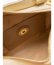 LOVE MOSCHINO MADE WITH LOVE Mini bolso de mano, con bandolera Marfil - Bolsos Mujer - 5