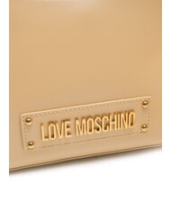 LOVE MOSCHINO BORCHIE Bolso de hombro beige - Bolsos Mujer - 3