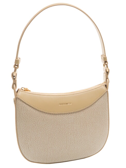 LA VOILE  Bolso de hombro estilo hobo arena - Bolsos Mujer