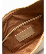 BORBONESE LA VOILE  Bolso de hombro estilo hobo arena - Bolsos Mujer - 4