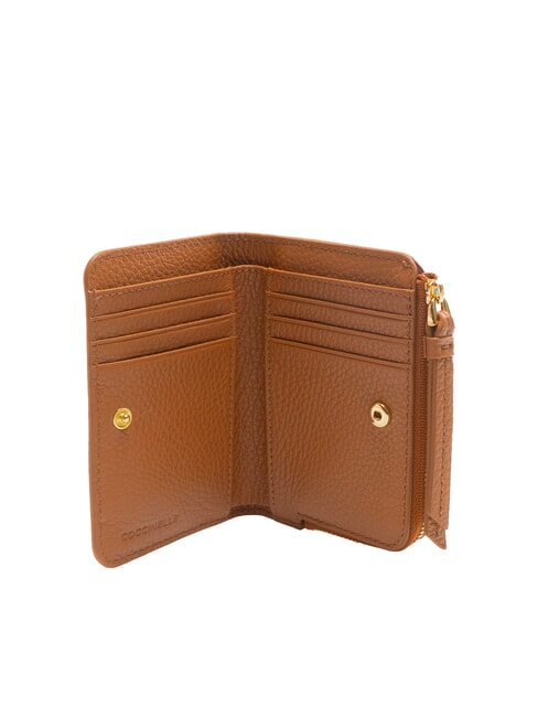 VOILE Cartera mediana de piel martillada CUIR - Carteras Mujer