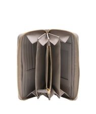 COCCINELLE VOILE Cartera grande de cuero con cremallera - Carteras Mujer