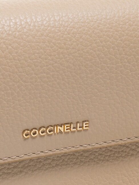 FAINT Mini bolso de piel martillada rosa polvo - Bolsos Mujer