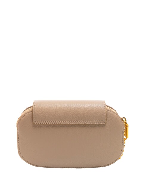 FAINT Mini bolso de piel martillada rosa polvo - Bolsos Mujer