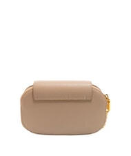 COCCINELLE FAINT Mini bolso de piel martillada rosa polvo - Bolsos Mujer - 3