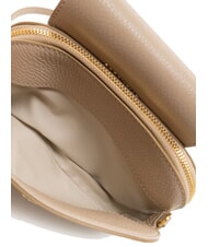 COCCINELLE FAINT Mini bolso de piel martillada rosa polvo - Bolsos Mujer - 6