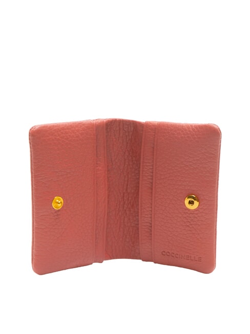 SOFTY Tarjetero de cuero martillado maceta - Carteras Mujer