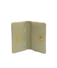 COCCINELLE SOFTY Tarjetero de cuero martillado - Carteras Mujer