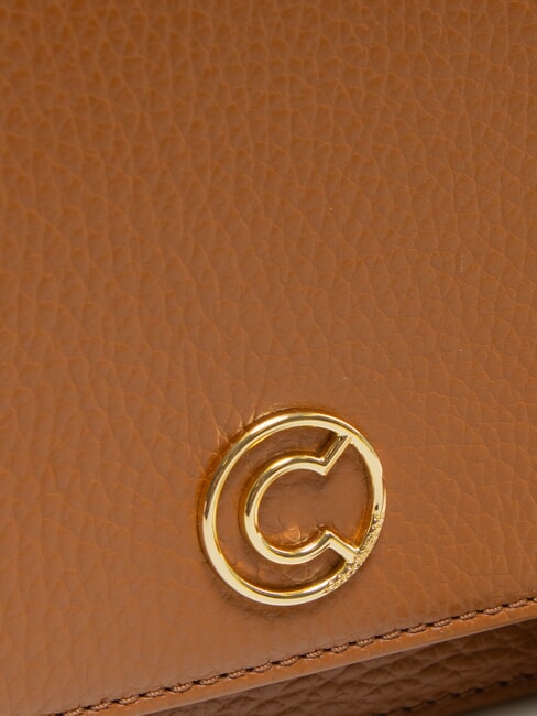 TULIP Bolso de hombro de piel martillada CUIR - Bolsos Mujer