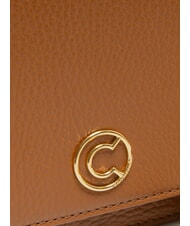 COCCINELLE TULIP Bolso de hombro de piel martillada CUIR - Bolsos Mujer - 3