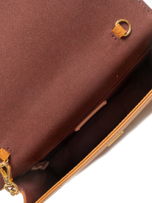 TULIP Bolso de hombro de piel martillada CUIR - Bolsos Mujer