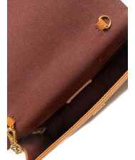 COCCINELLE TULIP Bolso de hombro de piel martillada CUIR - Bolsos Mujer - 5