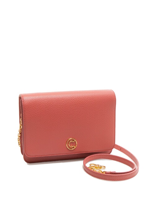 TULIP Bolso de hombro de piel martillada maceta - Bolsos Mujer