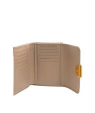 COCCINELLE TALEA Cartera mediana de piel martillada rosa polvo - Carteras Mujer - 2