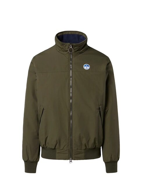 ORIGINAL SAILOR  Chaqueta impermeable verde bosque - Chaquetas de hombre